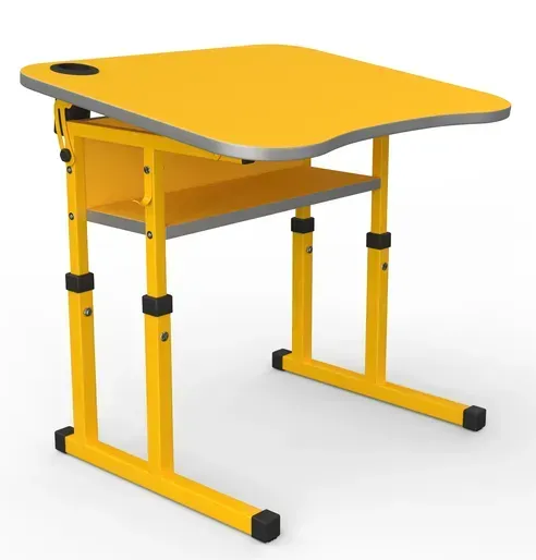 Стіл учнівський №4-7 з регулюванням куту нахилу стільниці 700х500 МФ Вересень